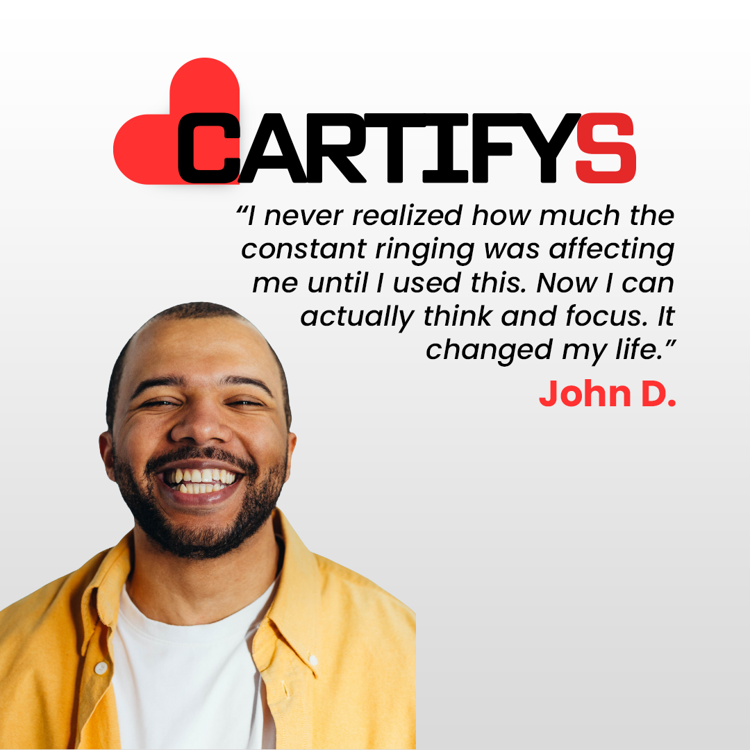 Cartifys - Instant Tinnitus + Tension Relief