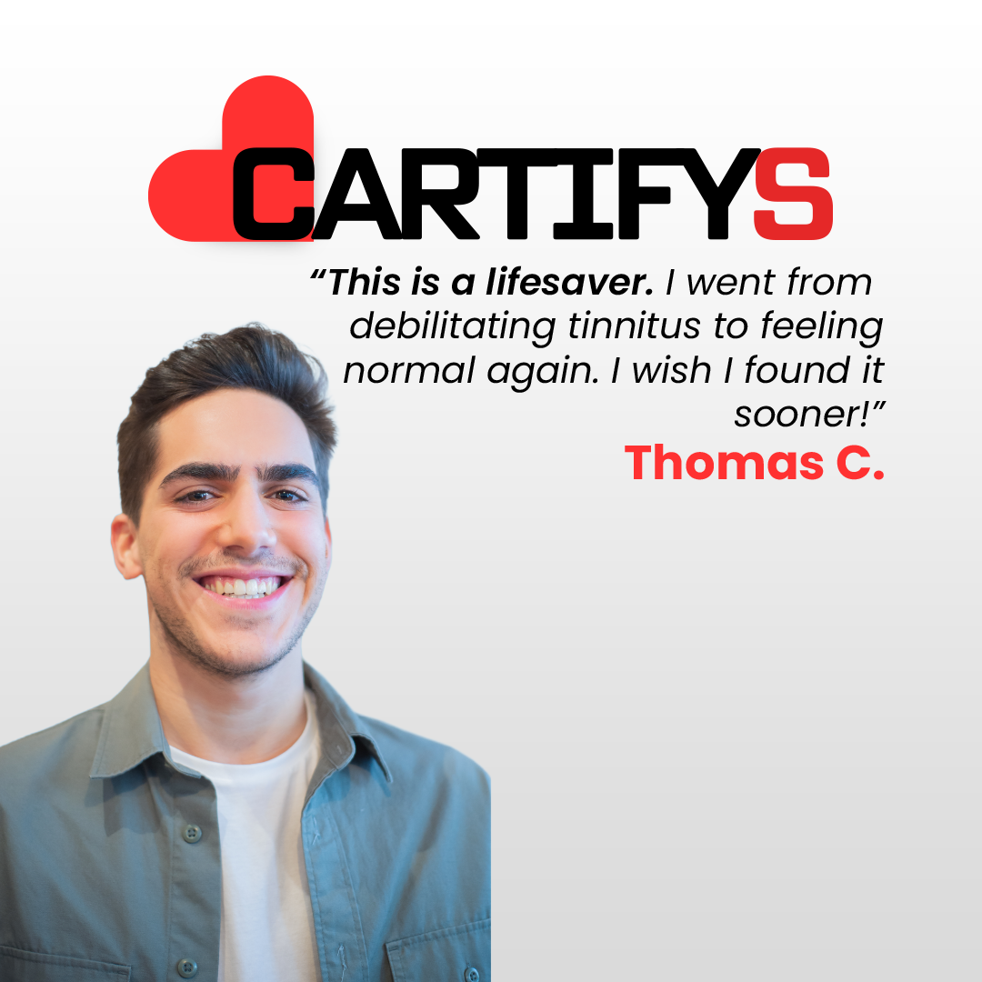 Cartifys - Instant Tinnitus + Tension Relief